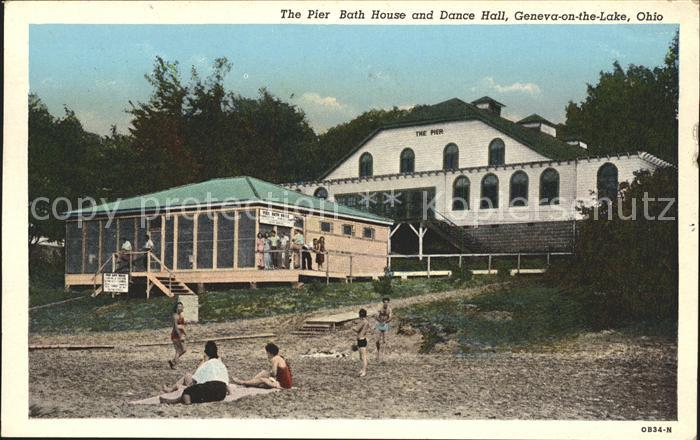 Geneva Ohio Pier Bath House Dance Hall