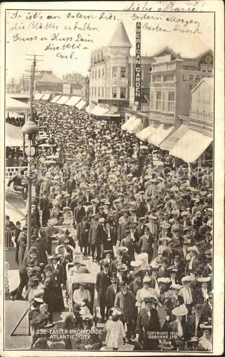 Atlantic City New Jersey Easter Promenade