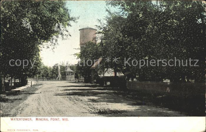 Mineral Point Wisconsin Watertower
