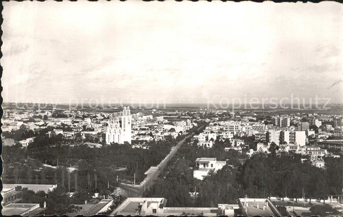 Casablanca Vue prise de la Conservation Fonciere