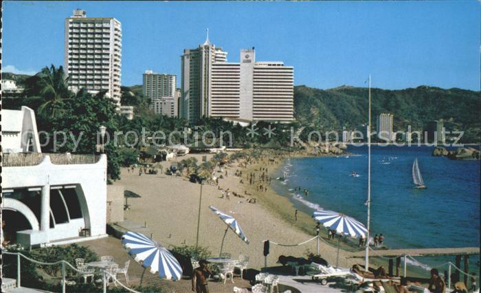 Acapulco Playa La Condesa y el Hotel Condesa del