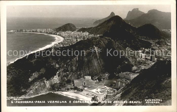 Rio de Janeiro Panorama Praia Vermelha