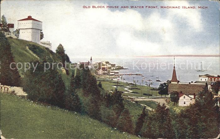 Mackinac Island Old Block House Water Front
