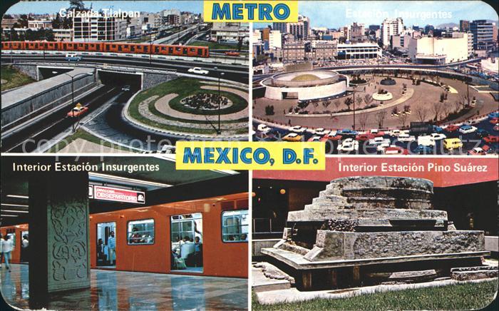 Mexico Metro Interior Estacion Insurgentes Int