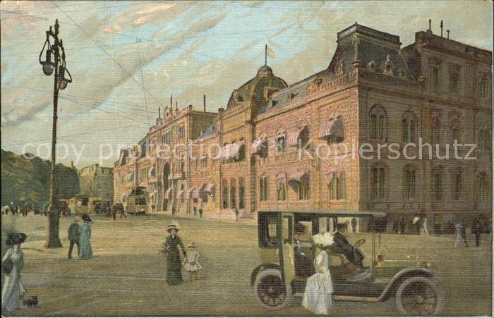 Buenos Aires Kuenstlerkarte Salvatore Liguori Casa de Gobierno Plaza de Mayo