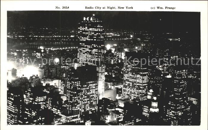 New York City Skyline at Night