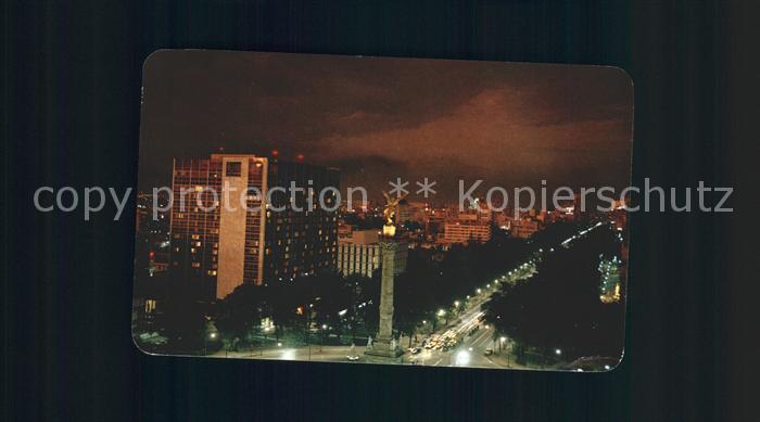 Mexico Stadt bei Nacht