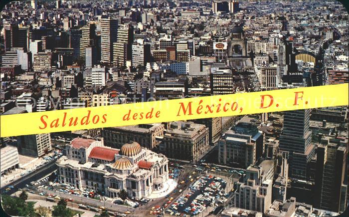 Mexico Fliegeraufnahme Skyline