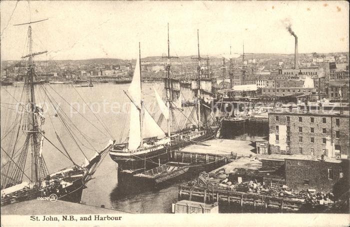 Canada State St.J ohn N.B. and Harbour