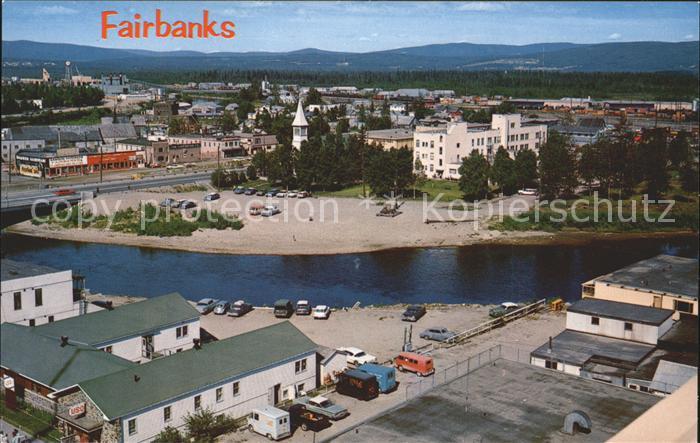 Fairbanks Alaska Fliegeraufnahme