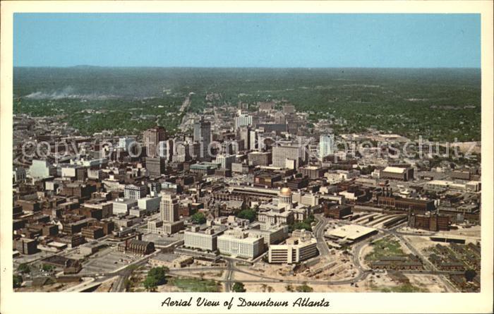 Atlanta Georgia Fliegeraufnahme