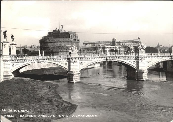 Rom Roma Castel S. Angelo e Ponte V. Emanuele 2
