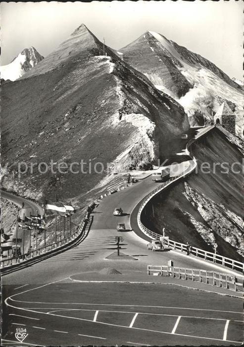 Grossglockner Hochalpenstrasse Bus Autos