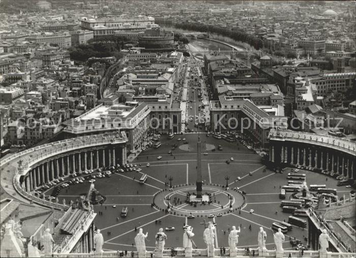 Rom Roma Piazza S. Pietro Fliegeraufnahme