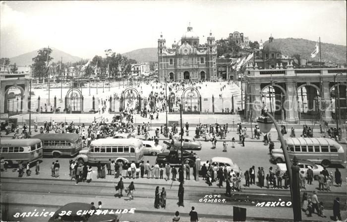 Mexico City Basilica de Guadalupe Busse Autos