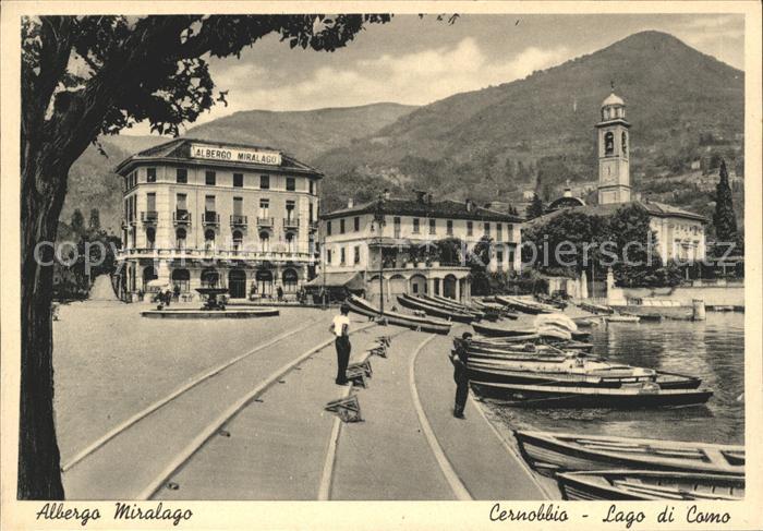 Cernobbio Lago di Como Albergo Miralago
