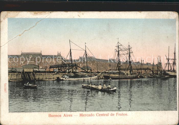 Buenos Aires Mercado Central de Frutos Schiffe