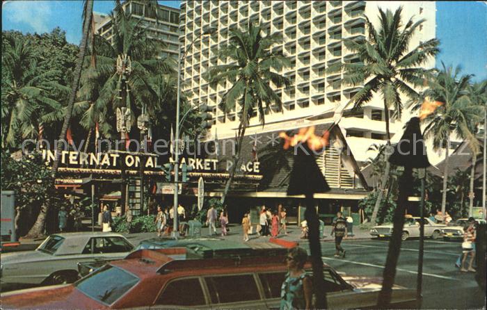 Honolulu International Market Place Waikiki Beach
