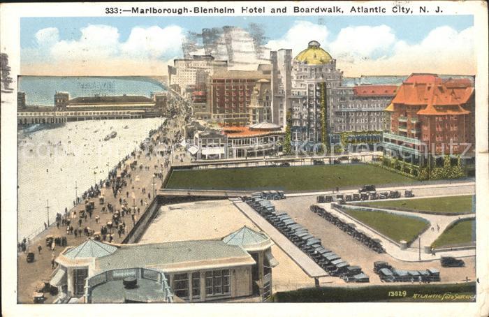 Atlantic City New Jersey Marlborough Blenheim Hotel and Bordwalk