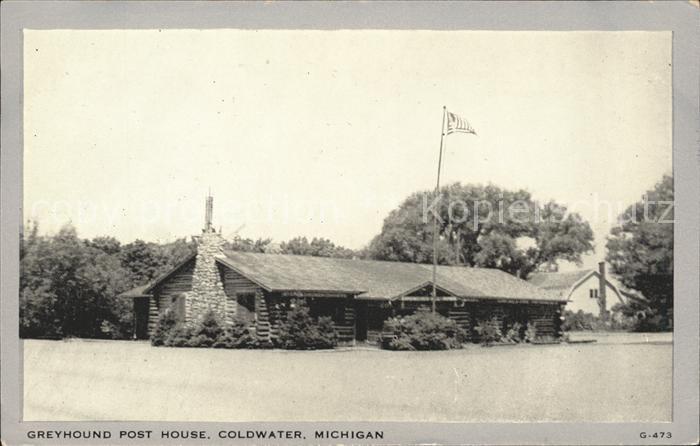Coldwater Michigan Greyhound Post House