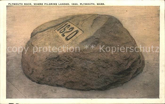 Plymouth Massachusetts Plymouth Rock where pilgrims landed 1620