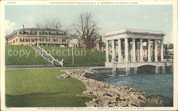 Plymouth Massachusetts Rock House Coles Hill