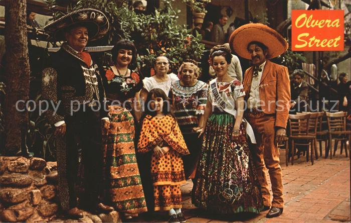 Los Angeles California Olvera Street Merchants Villa Adobe