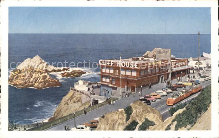 San Francisco California Cliff House and Seal Rocks