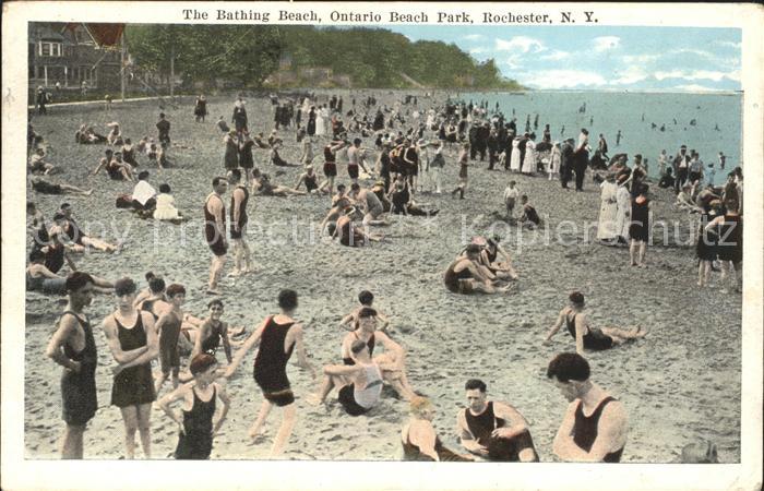 Rochester New York Bathing Beach Ontario Beach Park
