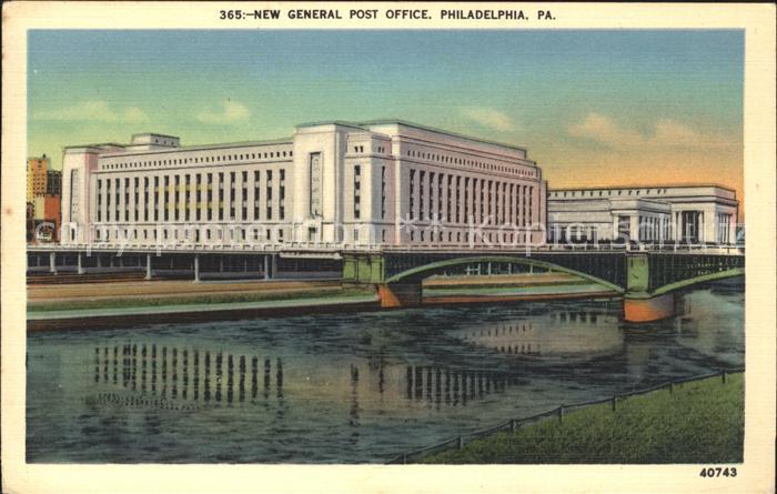 Philadelphia Pennsylvania General Post Office