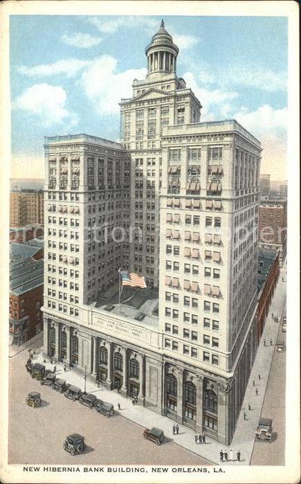 New Orleans Louisiana Hibernia Bank Building