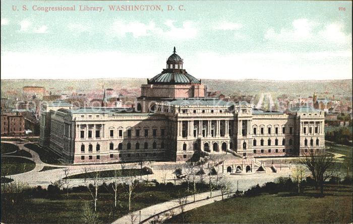 Washington DC US Congressional Library