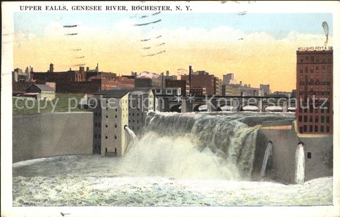 Rochester New York Upper Falls Genesee River