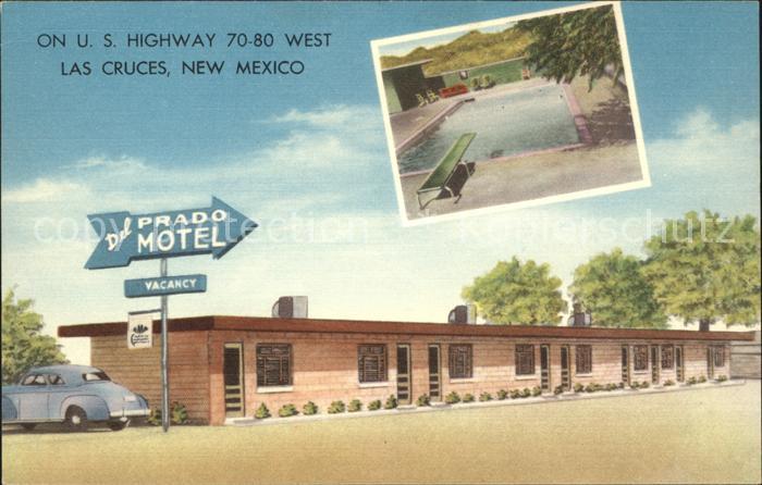Las Cruces New Mexico Del Prado Motel Swimming Pool