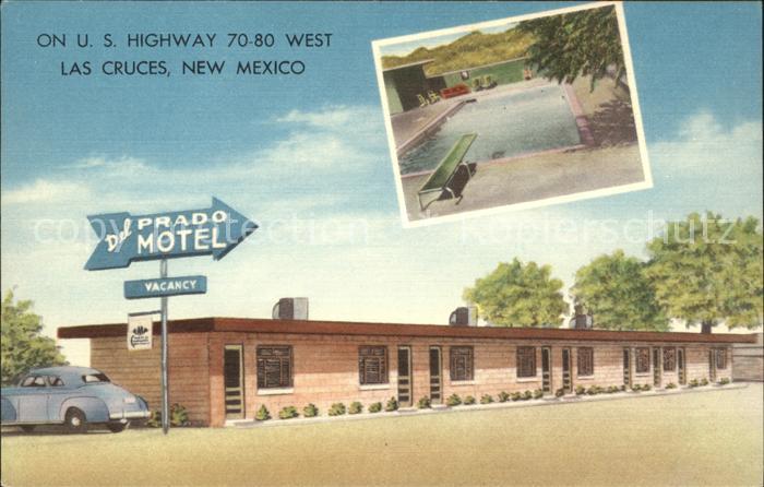 Las Cruces New Mexico Del Prado Motel Swimming Pool