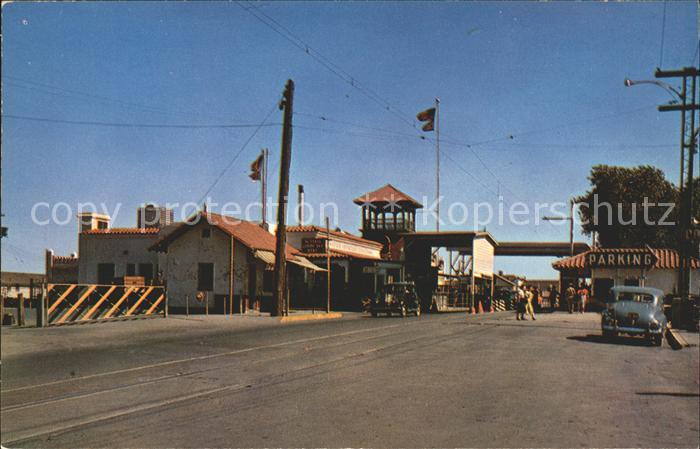 El Paso Texas Santa Fe International Bridge Paso del Norte Bridge