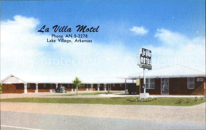 Lake Village Arkansas La Villa Motel