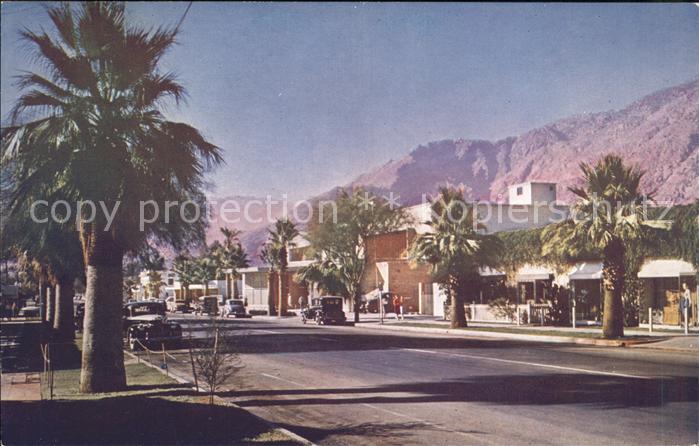 Palm Springs Street Scene