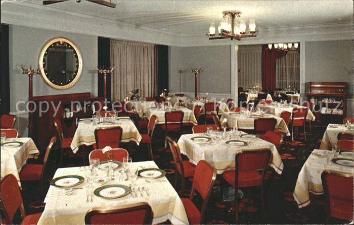 Rockford Illinois Old Colony Room Hotel Faust