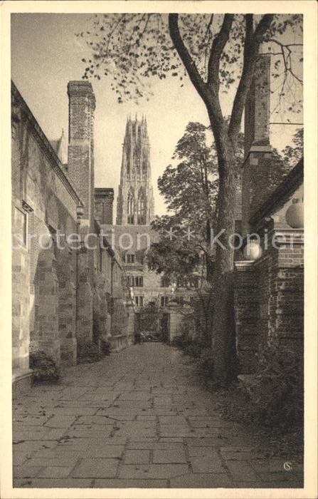 New Haven Connecticut Yale University Pierson College York Street Gate