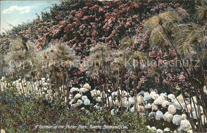 Santa Barbara California Corner of the Pottler Park