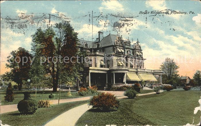 Pittsburg Pennsylvania Heinz Residence