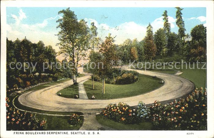 Seattle Frink Boulevard Serpentine