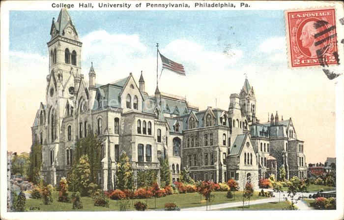 Philadelphia Pennsylvania College Hall University