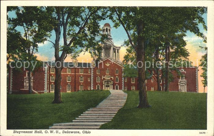 Delaware Ohio Stuyvesant Hall