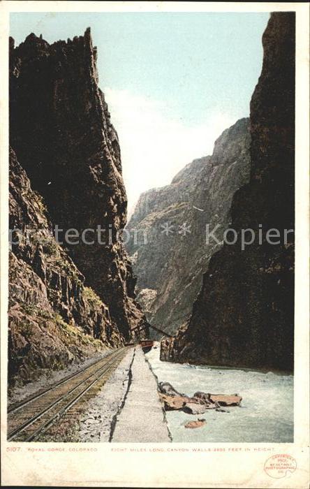 Canon City Royal Gorge Canyon Walls Railway