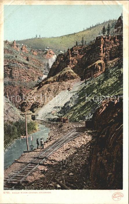 Colorado US-State Eagle River Canyon Railway