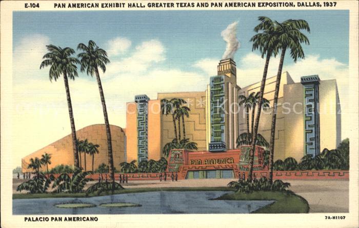 Dallas Texas Pan American Exhibitition Hall