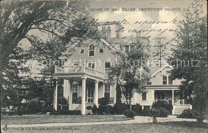 Smithtown Home of Mrs. Miller Long Island Tucks Series No. 0309