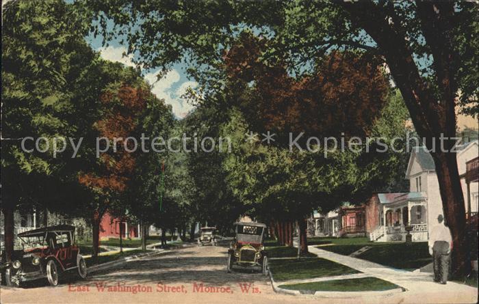 Monroe Wisconsin East Washington Street